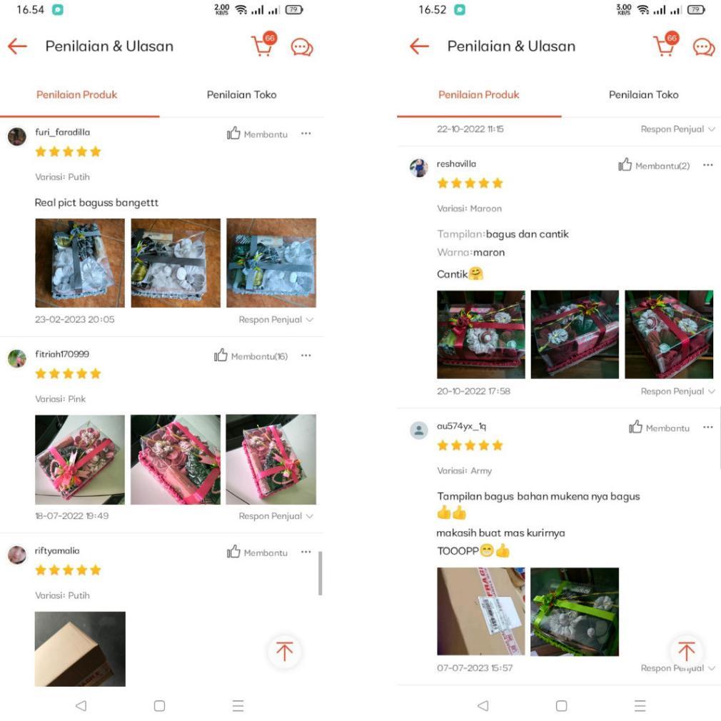 Termurah  Seperangkat Alat Sholat Wanita/ Set Alat Sholat Untuk Seserahan/ Mahar Alat Sholat Lengkap