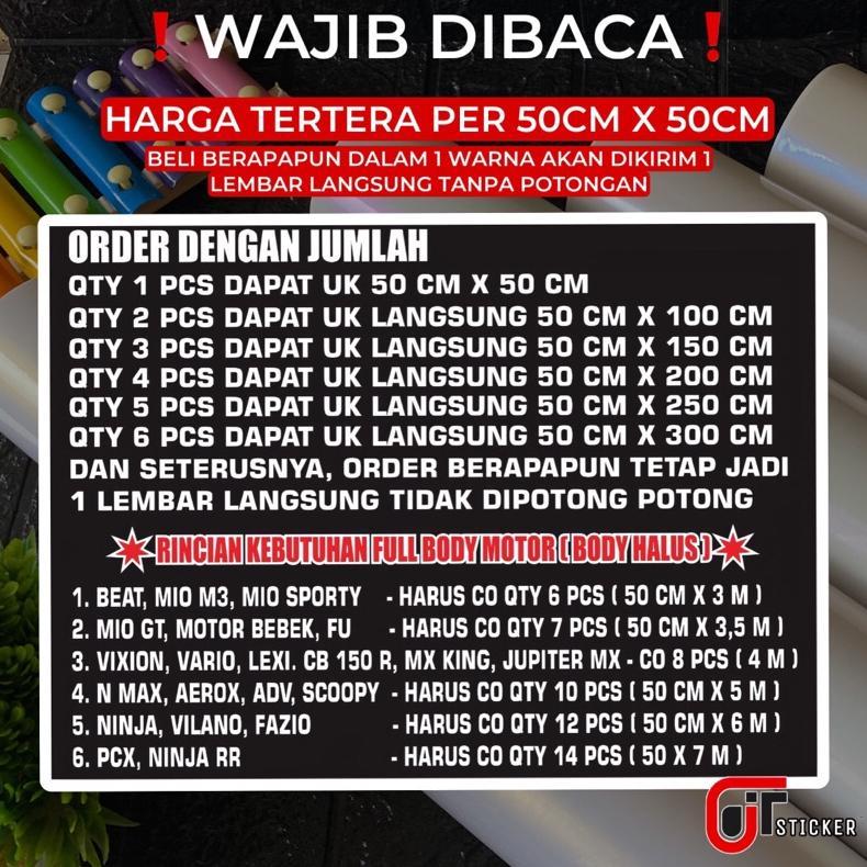 PREMIUM Skotlet putih lembayung biru lembayung mutiara sticker scotlite motor lembayung biru merah g