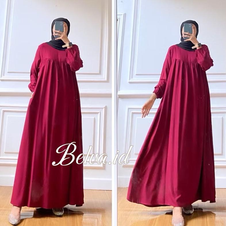 Grade Ori Fuji Dress// Nagita Dress  Dress Rayon Twill Ld 150,140,130,120 Rayon Twill Gamis Muslim J