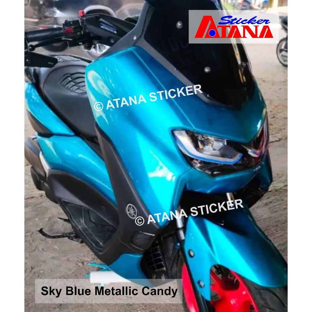 OFFICIAL Skotlet Biru Muda Tua Metalik Candy Sky Blue Light Dark Relaxa Moonlight Super Glossy Mutia