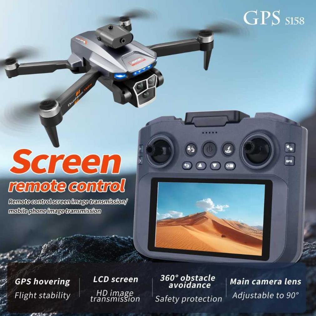 Drone Ae10 Mini Gps 5G 8K Camera Jernih Motor Brushless Optical Flow
