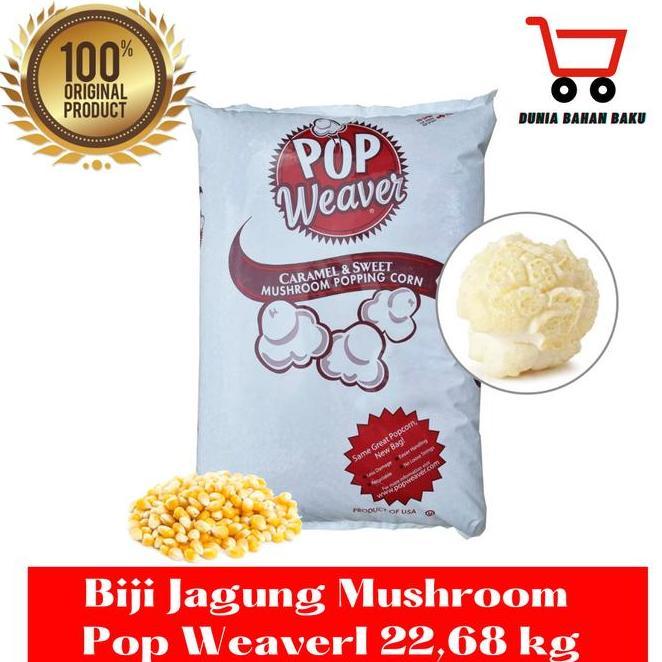 Jagung Popcorn Jagung Mushroom Pop Weaver Usa