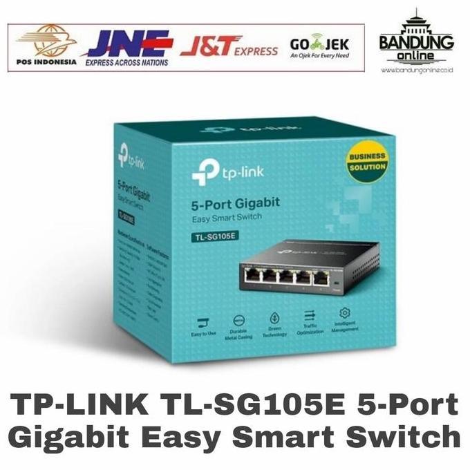 TP-LINK TL-SG105E 5 Port Gigabit Easy Smart Switch