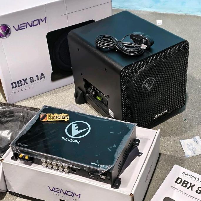 Promo Venom pandora VPR 4.12 HD DSP VENOM VPR-4.12 HD Car audio venom 4.12HD Bluetooth + subwoofer A