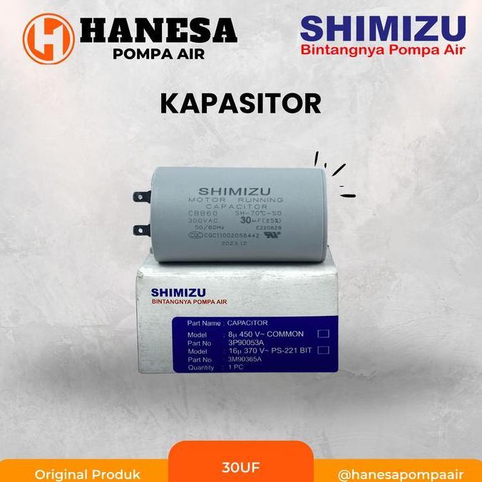 Promo KAPASITOR SHIMIZU 30 UF / SHIMIZU CAPACITOR 30 UF Diskon