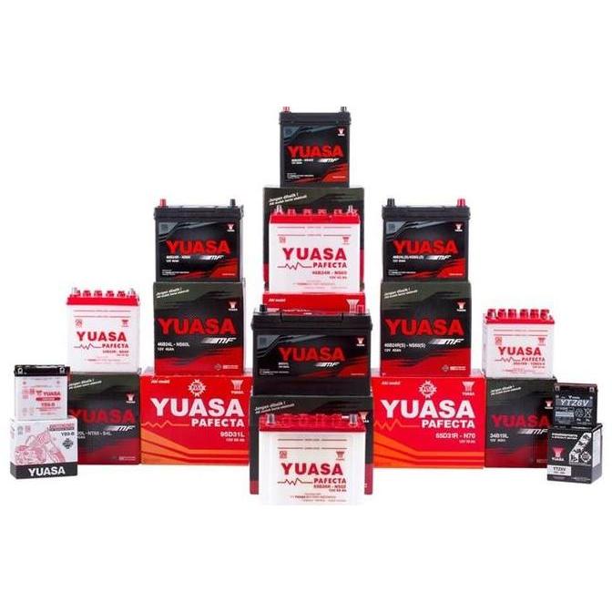 Promo Aki Basah Yuasa Pafecta 55D23L 12V 55Ah Diskon