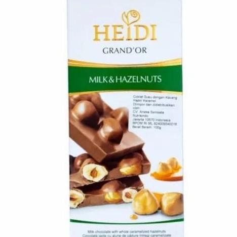 Ready stock] Cokelat Heidi grand'or chocolate bar 100gr import romania ORIGINAL