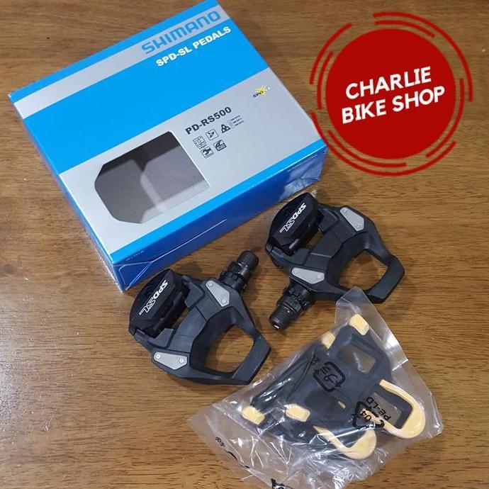 Promo Pedal Cleat SHIMANO Roadbike PD-RS500 penerus PD-R540 dengan Cleat Diskon