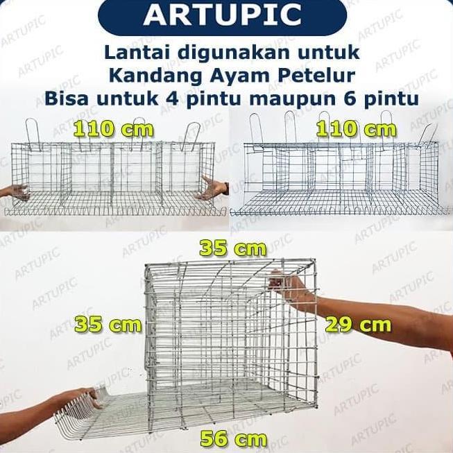 Lansungaja- Alas Lantai Kandang Baterai Ayam Petelur