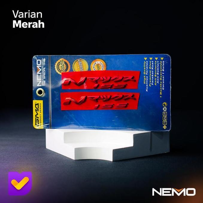 Promo Sticker / Emblem 3D CNC Japan Untuk Yamaha Nmax Diskon