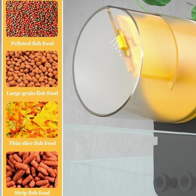 Lansungaja- Feeder Ikan Otomatis Pemberi Makan Ikan Otomatis Automatic Fish Feeder