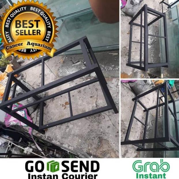 -VY- Rak Besi Aquarium Hollow 80x40