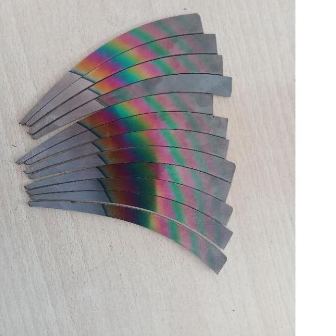 -VY- Bahan Taji Karnasch Pelangi Panjang 12cm