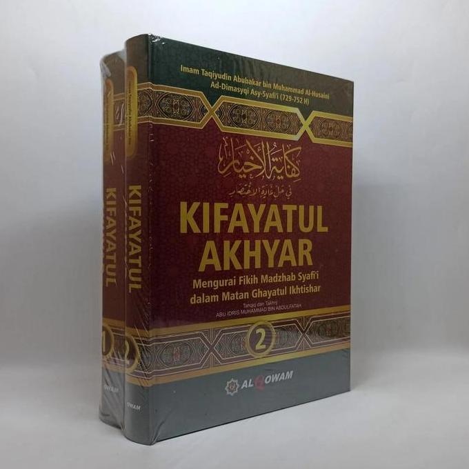 Buku Terjemahan Kifayatul AKhyar 2 Jilid murah