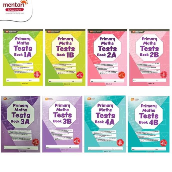 Primary Maths Tests Book 4Th Edition Sylabus 2021 | Buku Latihan Tambahan | My Pals Are Here Test