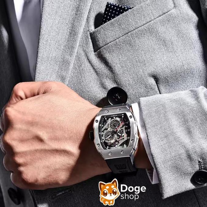 Ready Pagani Design PD-YS012 Watch Tonneau Quartz Homage VH88 Japan Movement