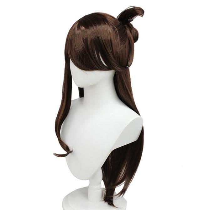 LOL-90 wig beidou rambut palsu cosplay anime karakter