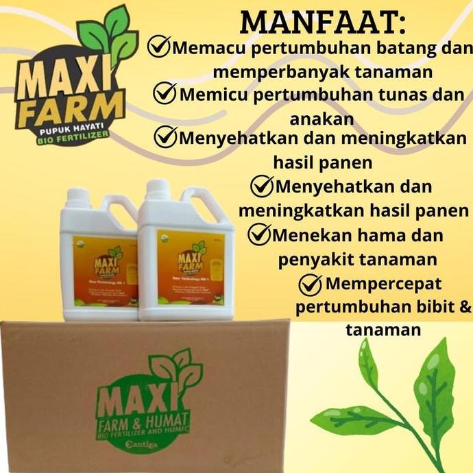 PUPUK HAYATI MAXIGROW ISI 1LITER