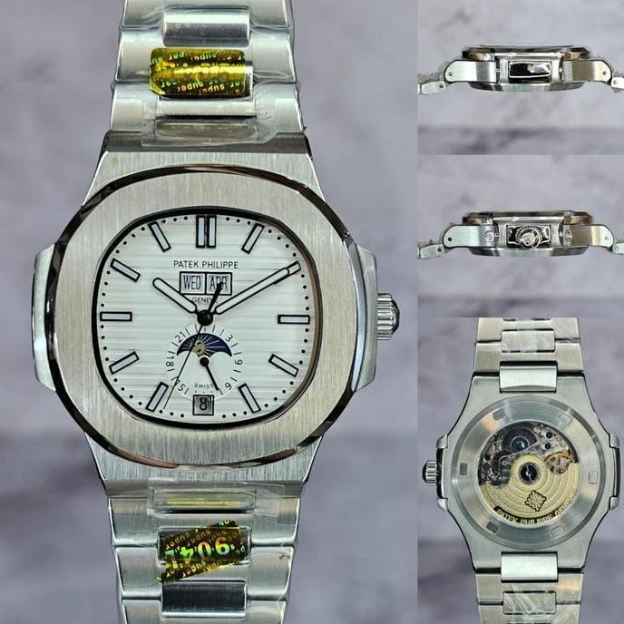 Ready Jam tangan Automatic PP MoonPhase 5726 Chain Stainless steel