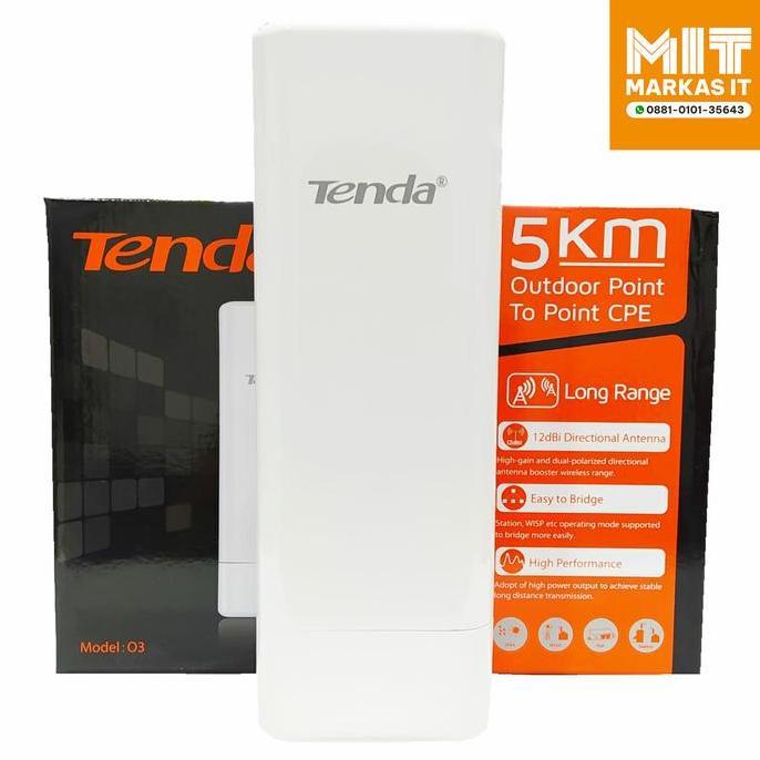 TENDA O3 - 5Km 2.4GHz Router AP Wifi Outdoor Point To Point CPE