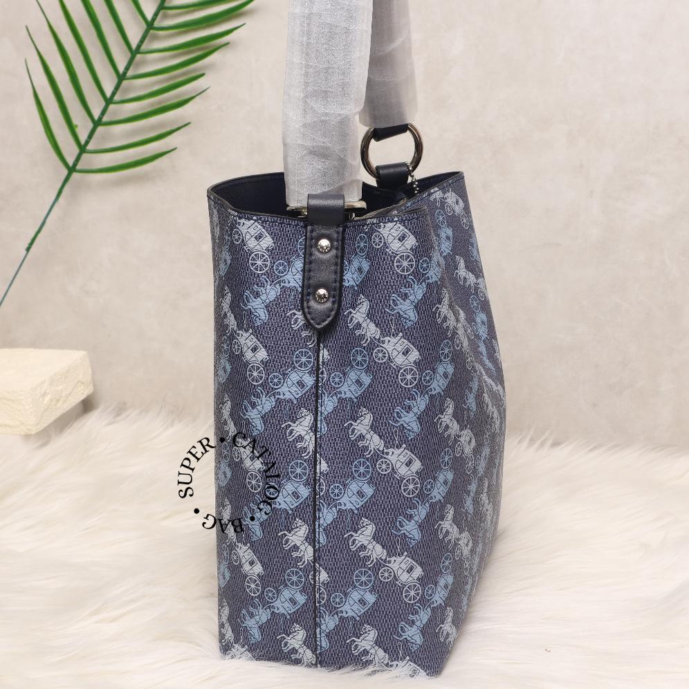 NEW PRODUCT Tas 3598 2310 C6073 Town Bucket In Signature Bahu & Selempang