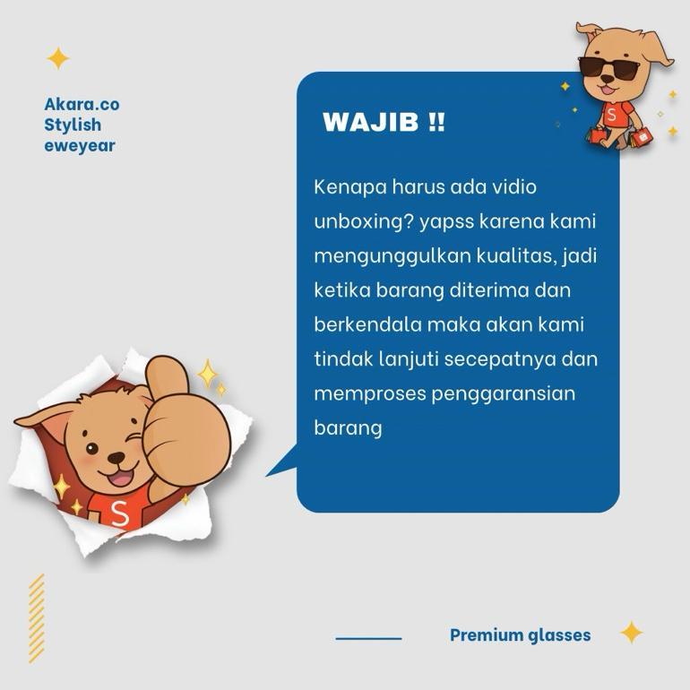 DISKON AKARA-007 | KACAMATA VINCENT ORIGINAL HIGH QUALITY TRANSPARAN | KACAMATA PUTIH KACAMATA TRANS