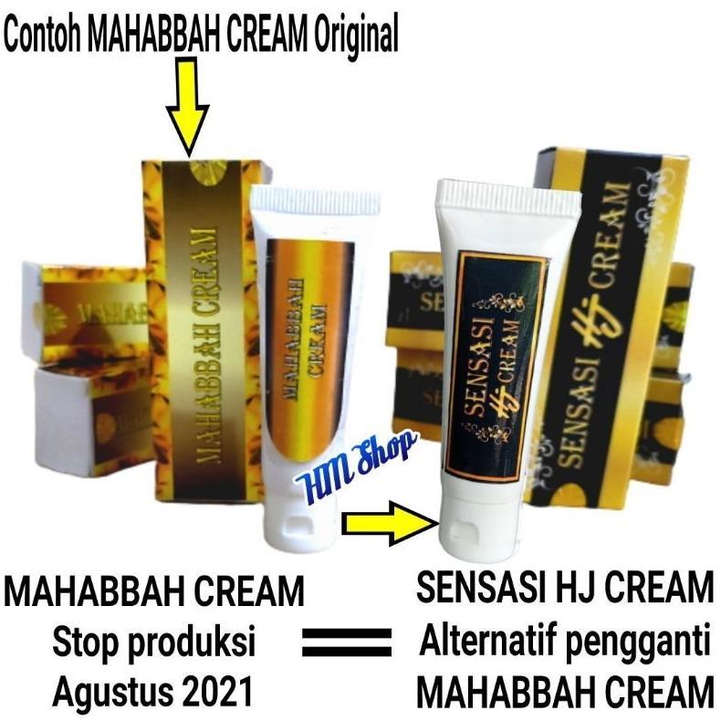 Terbaru Original Sensasi Cream Obat Kuat Pria Oles Alternatif Pengganti Mahabbah Cream Hajar Anti Ej