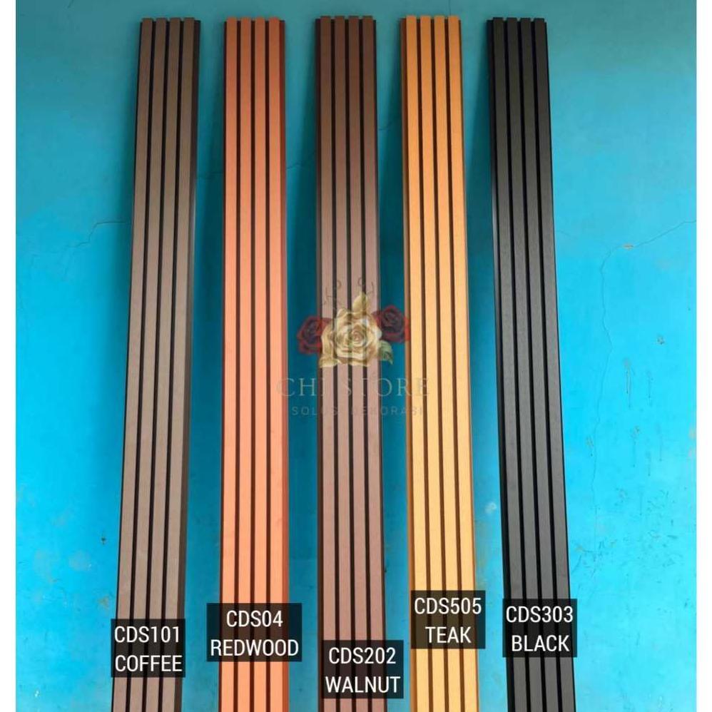 WPC CLADDING OUTDOOR / WPC OUTDOOR PAGAR / WPC WALLPANEL OUTDOOR / WALLPANEL PAGAR / PAGAR KISI KISI