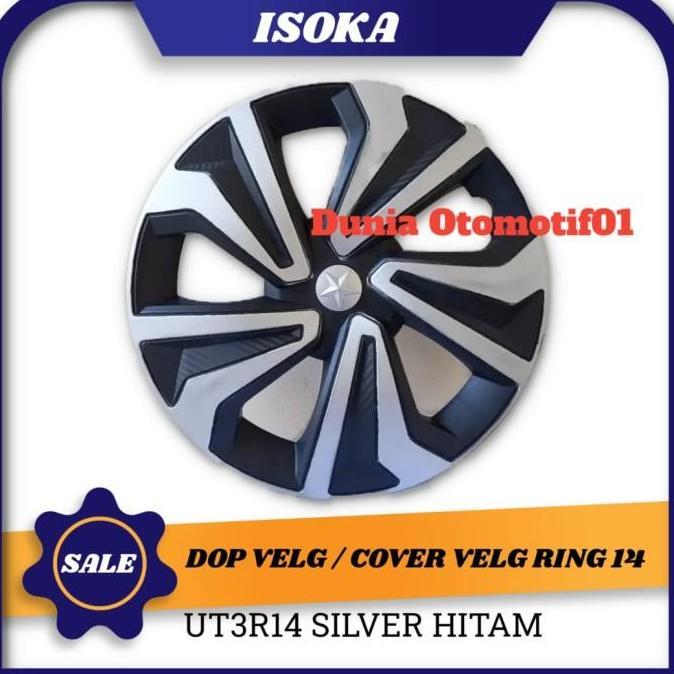 KVSH14 - Tutup Dop Roda Tutup Velg Mobil Cover Dop VELG Mobil Ring 14