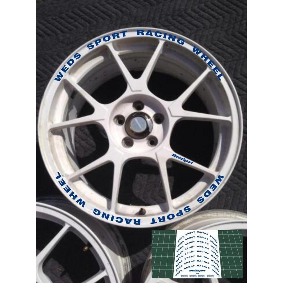 Sticker Velg Wedssport TC005