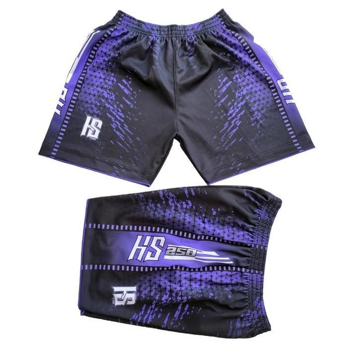 Celana voli mizuno full printing depan belakang kolor olahraga