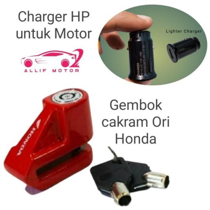 Gembok Cakram Honda Adv Pcx Cbr Vario scoopy Beat dll