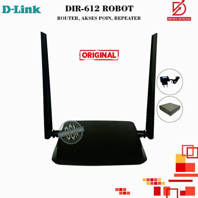 Router WIFI Wireless DLINK DIR-612 N300 Fast Ethernet Router not Modem