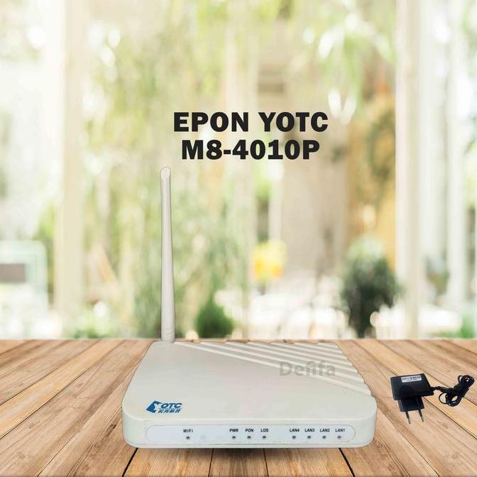 Modem FTTH Wifi Router YOTC M8-4010P ONT ONU EPON OLT HIOSO TESTED