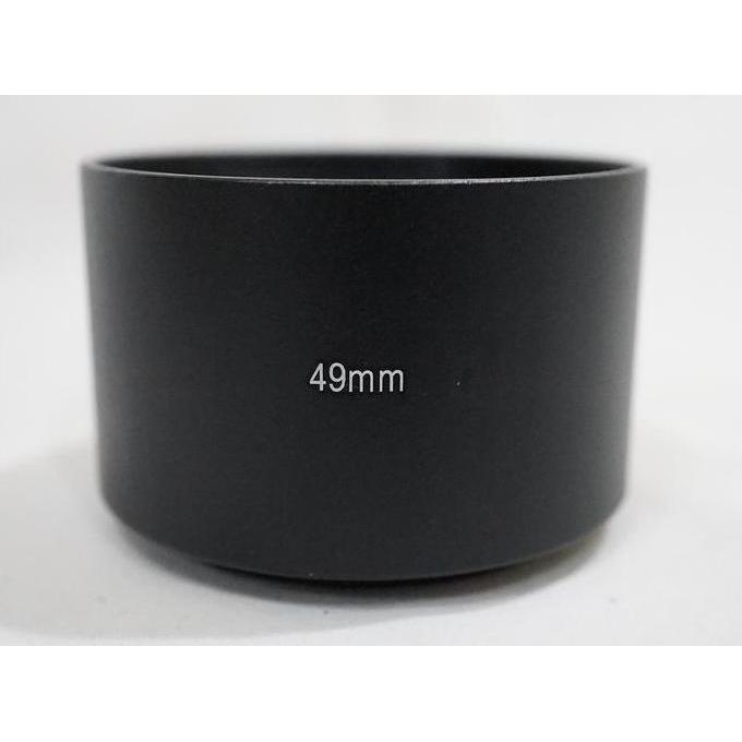Varn 49 Mm Camera Lens Hood 49Mm Metal Tele Lens Hood With Screw Mount - 49 Mm Hood Tele Besi Ulir L