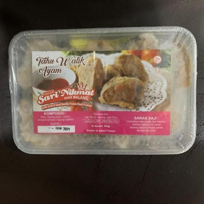Sari Nikmat Tahu Walik Ayam 10 pcs 500 gr