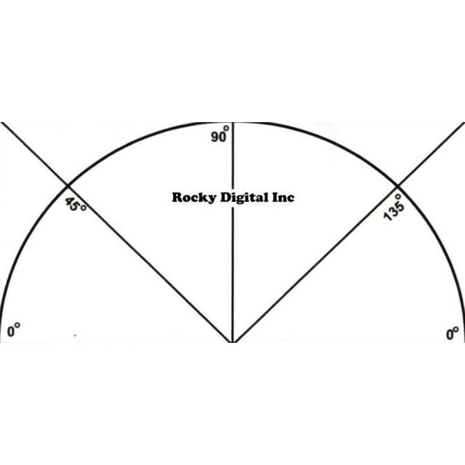 Allthebest Alat Ukur Derajat Po - Polarizer Film Angle Testing - rare item