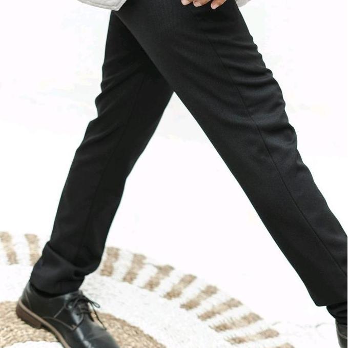 Unik Karera Celana Formal Pria Slimfit Original Panjang Kantor Abu Muda Abu Tua Hitam Navy Cream Ker