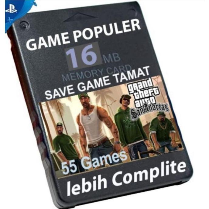 New- Memory Card Ps2 Save Data Tamat