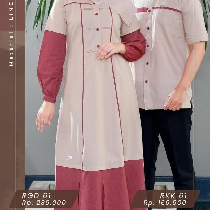 couple pasangan 61 - Koko & Gamis  Rauna Terbaru Baju Muslim