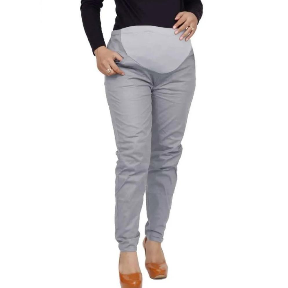 Celana Panjang Kerja Ibu Hamil - Celana Hamil - Celana Kerja Hamil - Celana Hamil Katun - Legging Ib