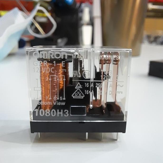 OMRON G2R-1-E / G2R1E / G2R DC12V DC24V PCB POWER RELAY 12VDC / 24VDC