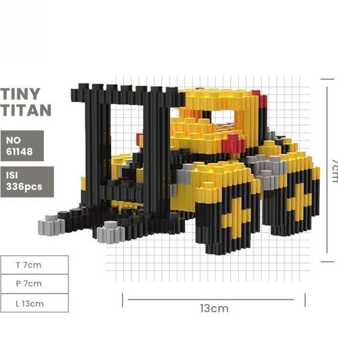 Promo Toystown Nano Block Mini Mobil Kontruksi Mainan Membangun, Balok Susun, Puzzle, Koleksi, Maina