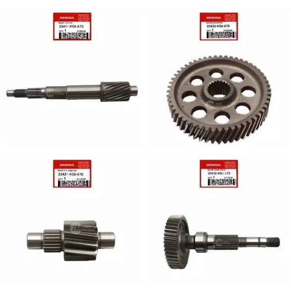 23411-K59-A70 23421-K59-A70 23422-K59-A70 23430-K59-A70 AS PULLEY 17T COUNTER SHAFT 13T GEAR COUNTER