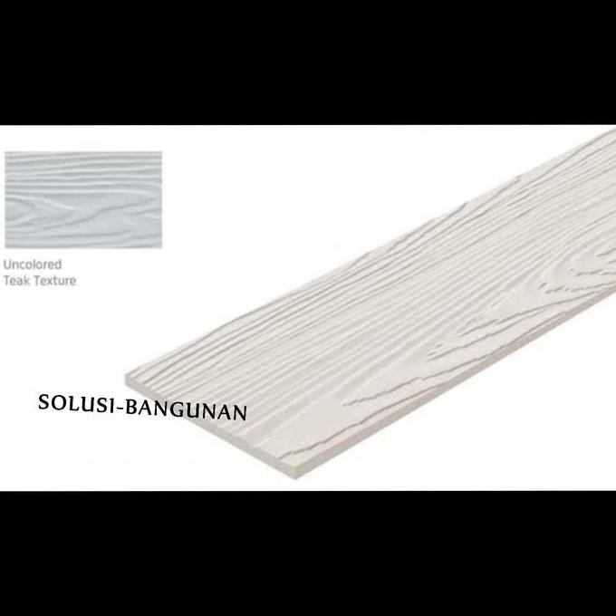 SHERA PLANK UNCOLOUR 8MM / GRC PLANG / LISPLANG GRC MOTIF KAYU / SERAT murah