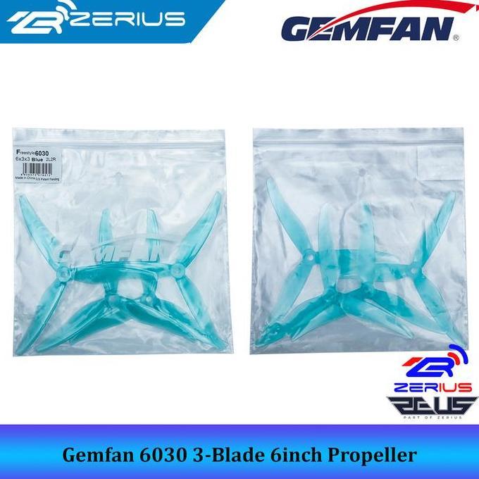 Gemfan Freestyle 6030 3-Blade 6inch for Freestyle FPV Drone Propeller
