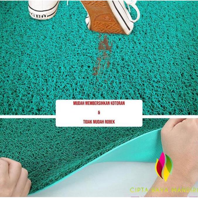 Yoksx- Keset Karpet Mie Bihun 120X120 Ketebalan 15Mm Keset Mie Bihun 120 X 120 Cm