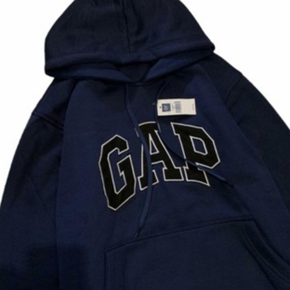 Big Sale Jaket Gap - Hoodie Gap Navy Teks Kuning Bordir Uniseks Premium Size M Sampai Xxl Dewasa