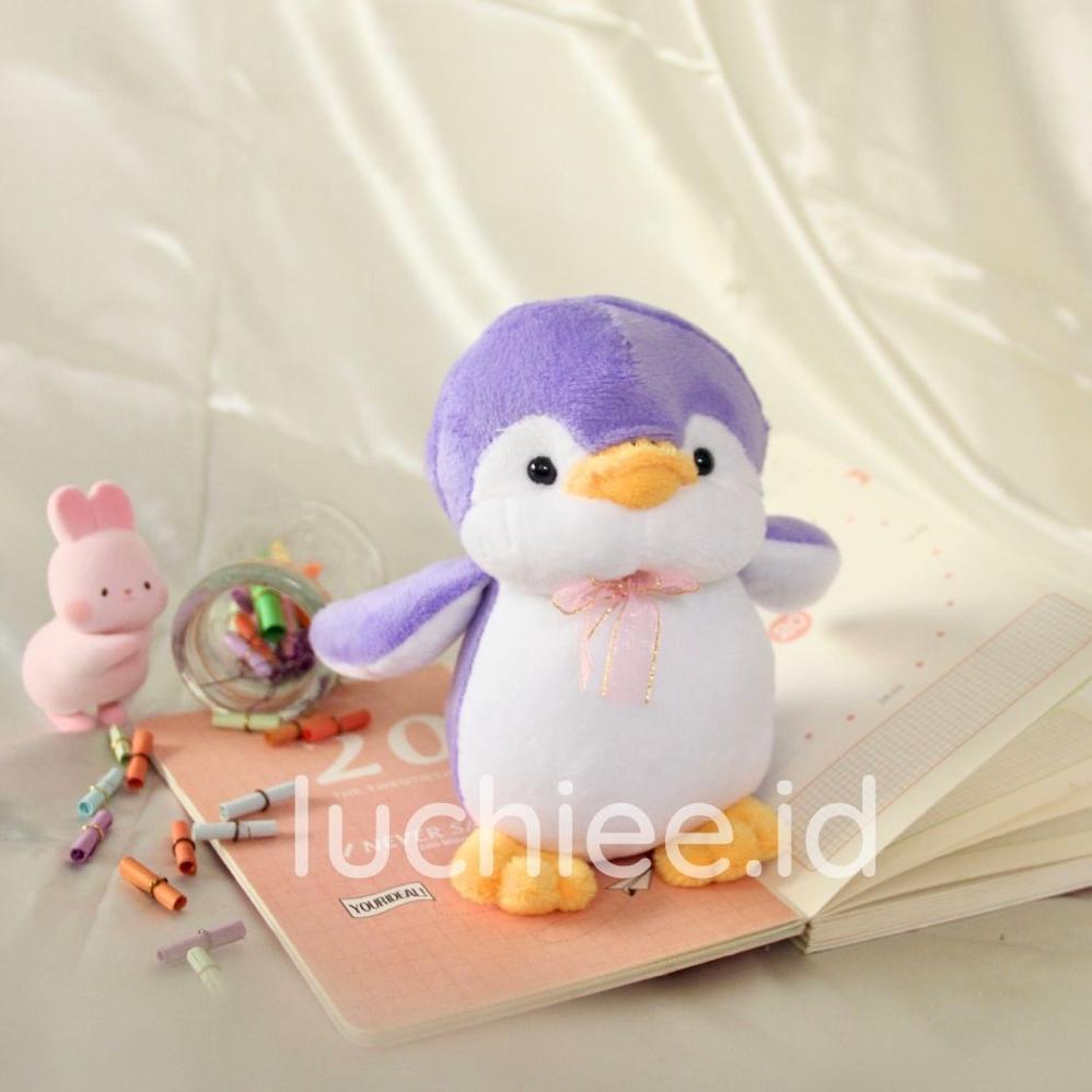 BIG PROMO BONEKA MINI KARAKTER PENGUIN BEBEK 15 CM IMUT HALUS SNI/ BONEKA MESIN CAPIT HAMPERS WISUDA