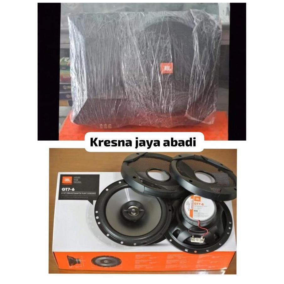 DELSMART PAKET AUDIO MOBIL JBL SUBWOOFER KOLONG SPEAKER BY HARMAN GARDON FULL